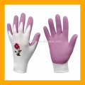 Leichte super bequeme weiche Frauen-Gartenhandschuh-Schaum-Latex-Handschuh